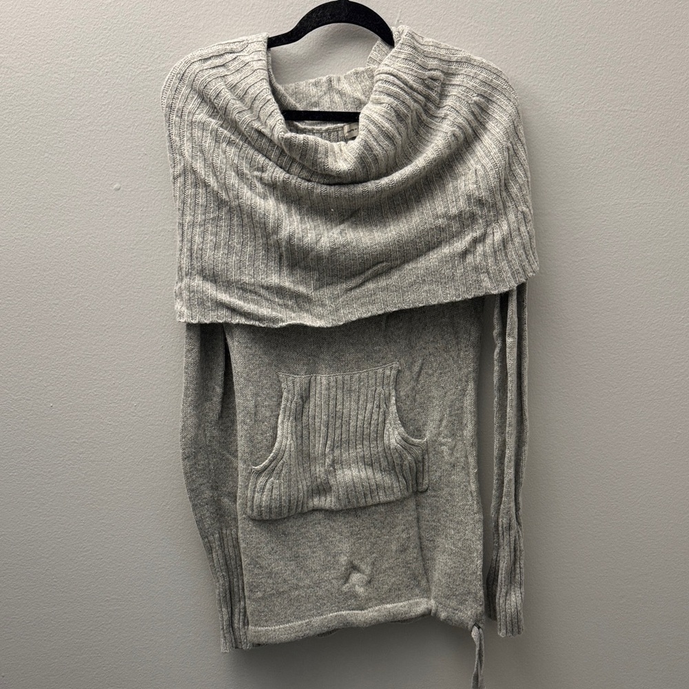 Cozy Gray Sweater Dress